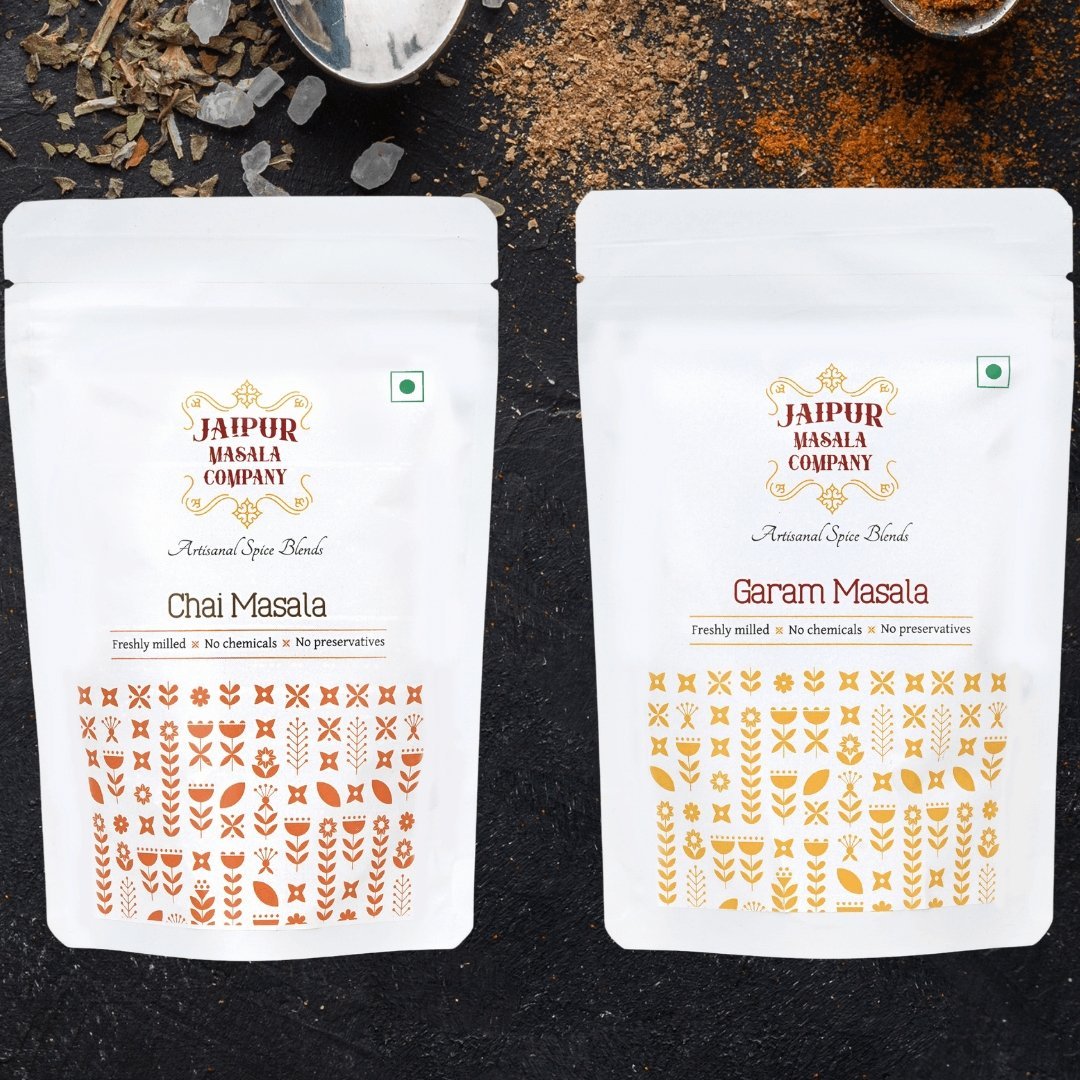 Combo Pack - Chai Masala & Garam Masala - Jaipur Masala Company