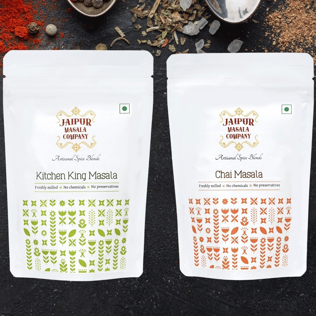 Combo Pack - Chai Masala & Kitchen King Masala - Jaipur Masala Company